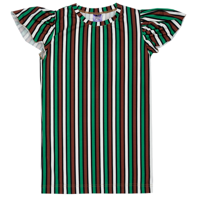 Jelly Alligator Pioneer Trail Puff Sleeve T-shirt Dress