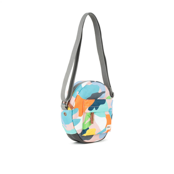 Roka Paddington B Mellow Camo Recycled Canvas Crossbody Bag - Small