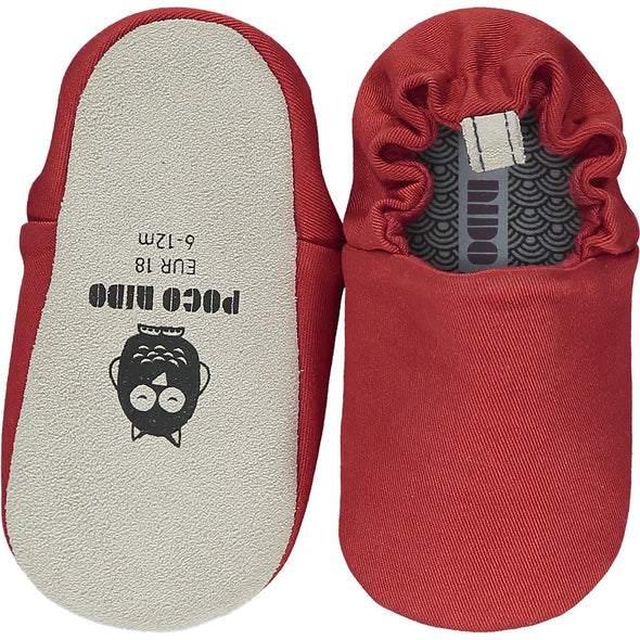 Poco Nido Rock Red Mini Shoes