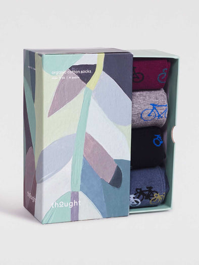 Thought Men's Griffin Bike Sock Box