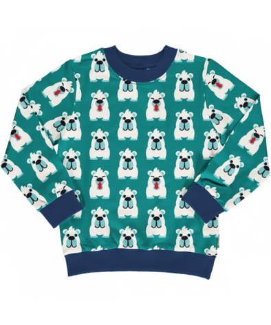 Maxomorra Arctic Bear Lined Sweater