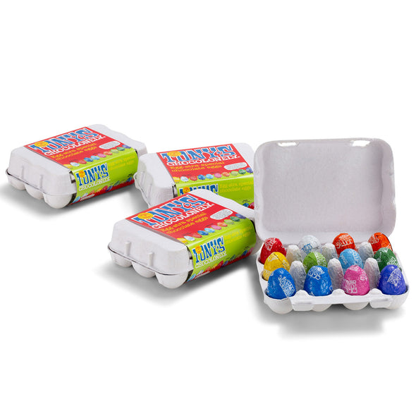 Tony's Chocolonely Mixed Mini Easter Eggs in an Egg Carton