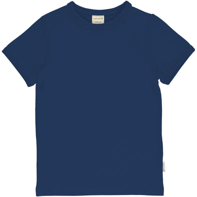 Maxomorra Navy Short Sleeved T-Shirt