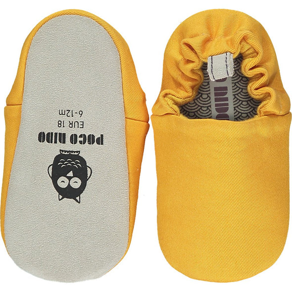 Poco Nido Wattle Yellow Mini Shoes