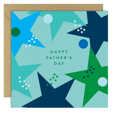 Bold Bunny Happy Father's Day Card