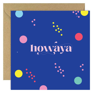 Bold Bunny Howaya Card
