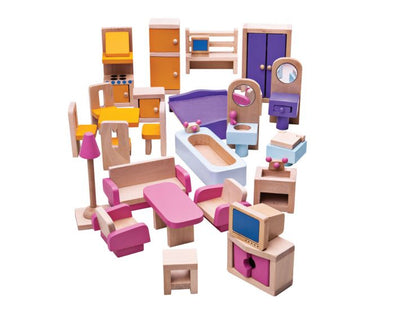 Bigjigs Dolls Furniture Set