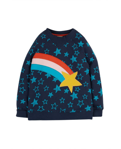 Frugi Camper Stars/Rainbow Easy On Sweatshirt