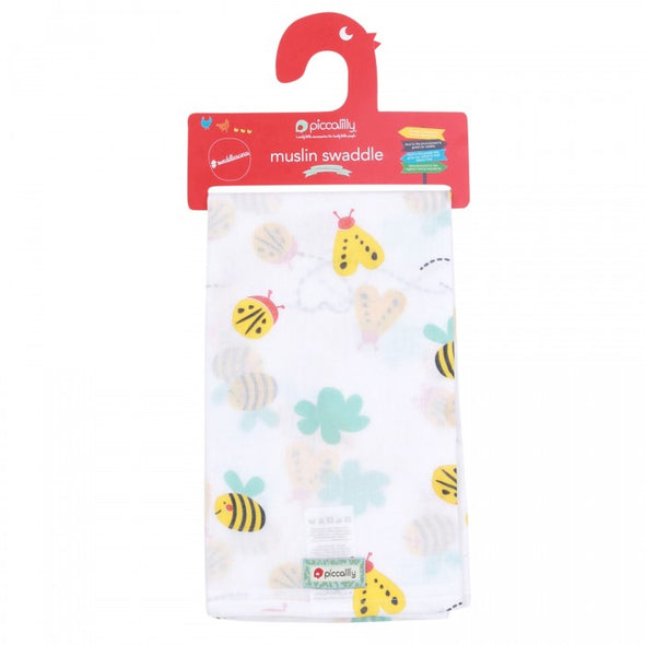 Piccalilly Little Wings Muslin Swaddle