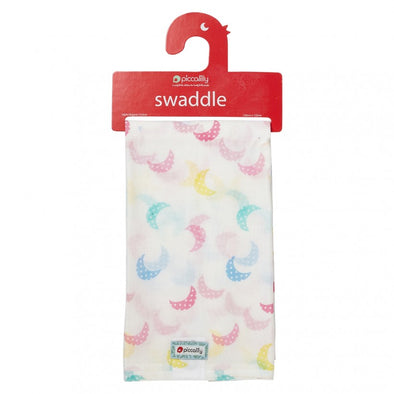 Piccalilly Moon Muslin Swaddle