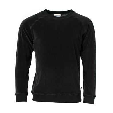 Munoman Ilias Black Velour Sweater