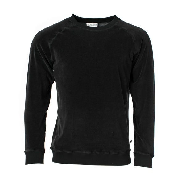 Munoman Ilias Black Velour Sweater