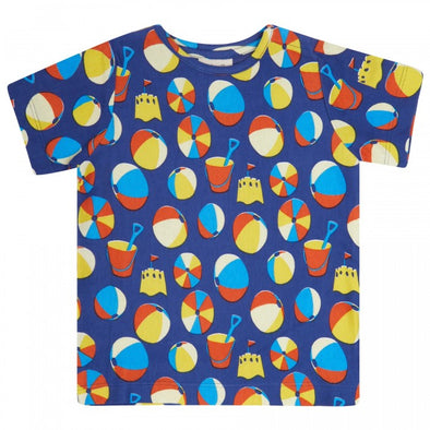 Piccalilly Beach Days All Over Print T-shirt