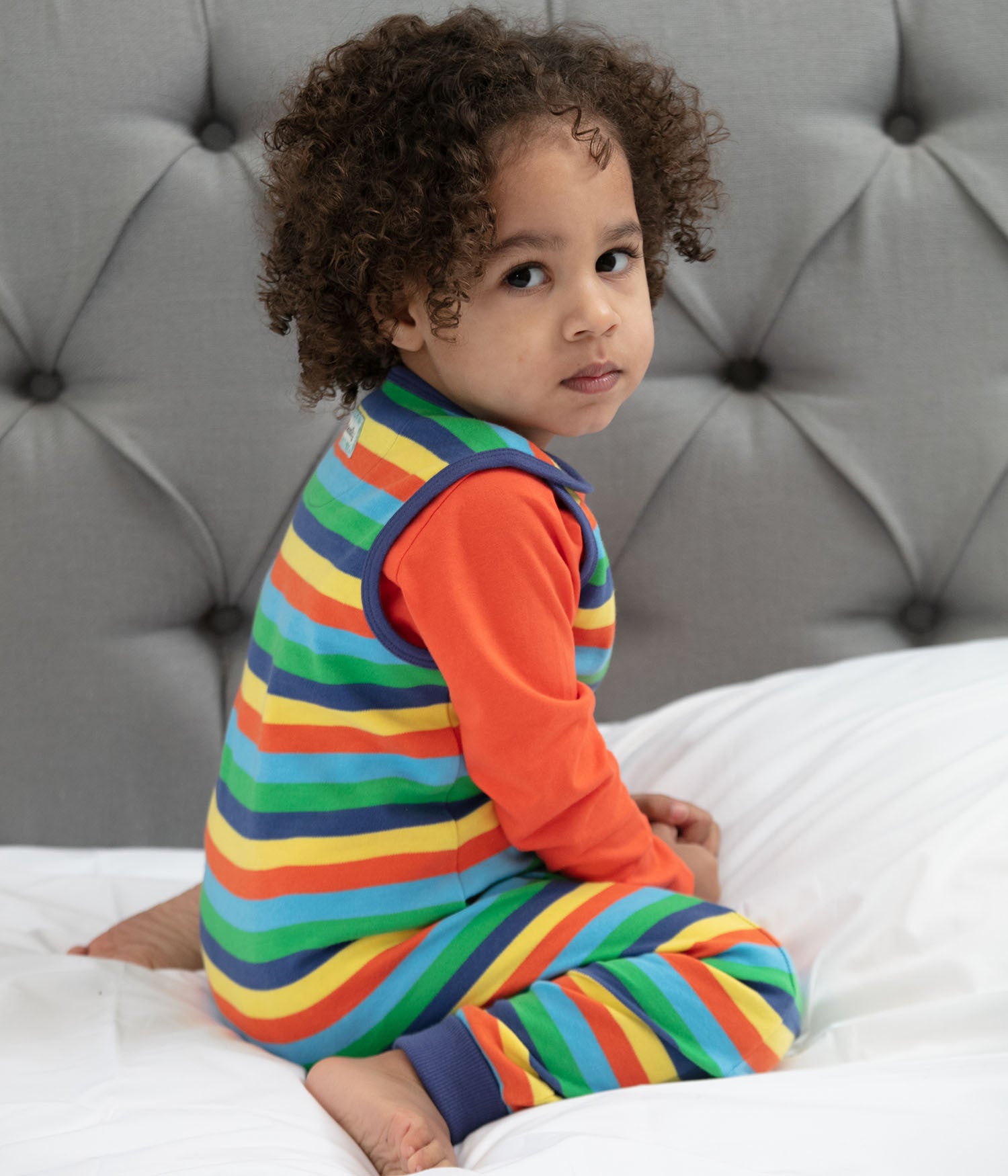 Rainbow deals dungarees baby