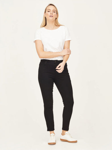 Thought Black Wash High Rise Skinny Jeans