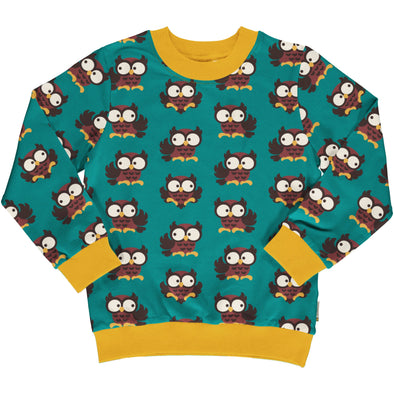 Maxomorra Pick & Mix Owl Lined Sweater