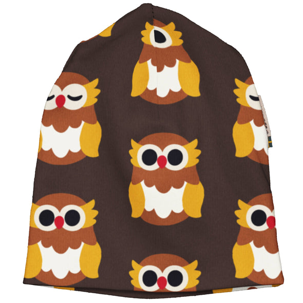 Maxomorra Nordic Owl Doll Cotton Hat