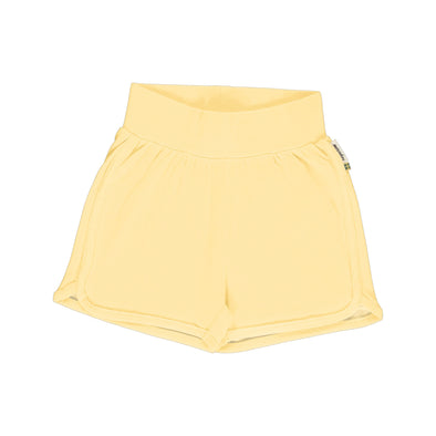 Meyadey Soft Yellow Runner Shorts