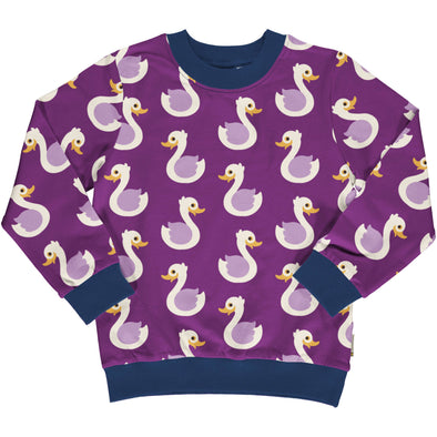 Maxomorra Pick & Mix Swan Lined Sweater
