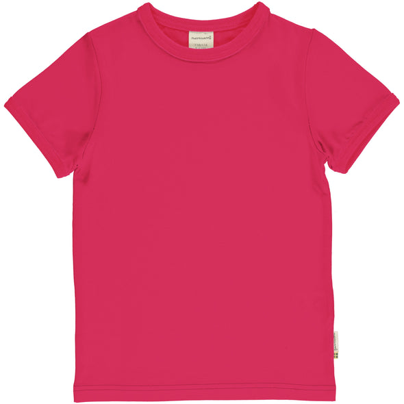 Maxomorra Pink Blossom Short Sleeved T-Shirt
