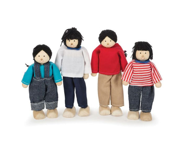 Tidlo Asian Doll Family
