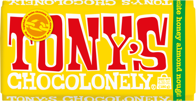 Tony's Chocolonely Almond Honey Nougat Milk Chocolate 180g