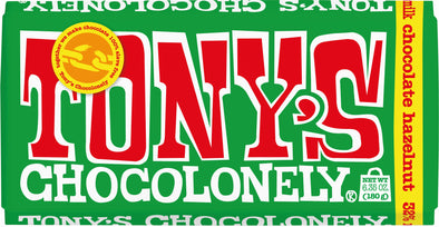Tony's Chocolonely Hazelnut Milk Chocolate 180g