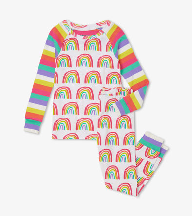 Hatley Pretty Rainbows Raglan Pyjamas