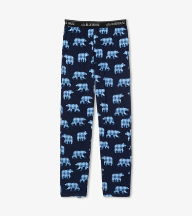 Little Blue House Papa Bear Men's Jersey Pyjama Bottoms