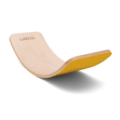Wobbel Pro Transparent Lacquer with Eco Felt - Mustard